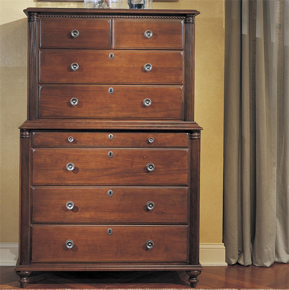 Durham Saville Row Chest on Chest Stoney Creek Furniture Chest of